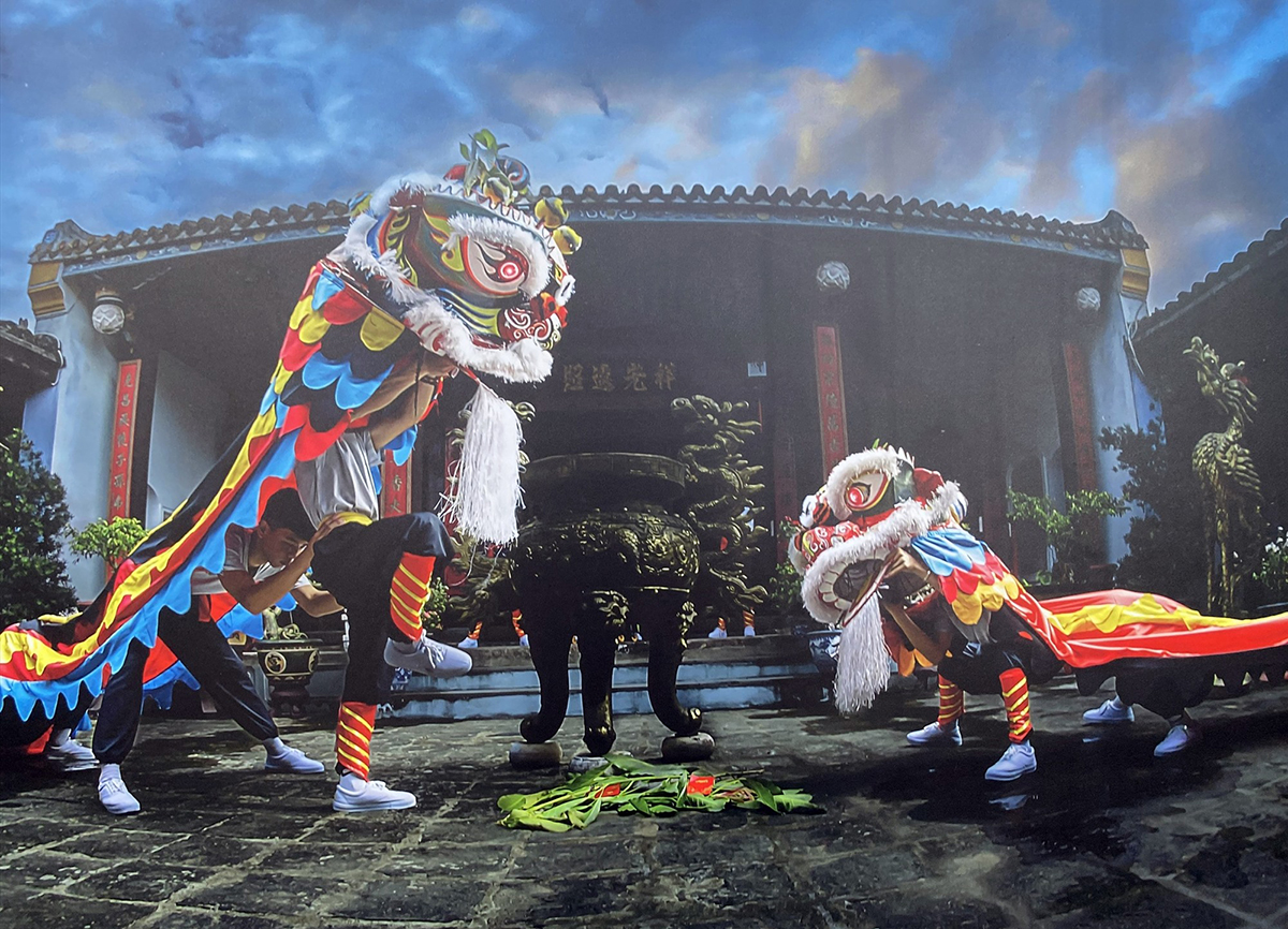 mua thien cau o dinh ong voi