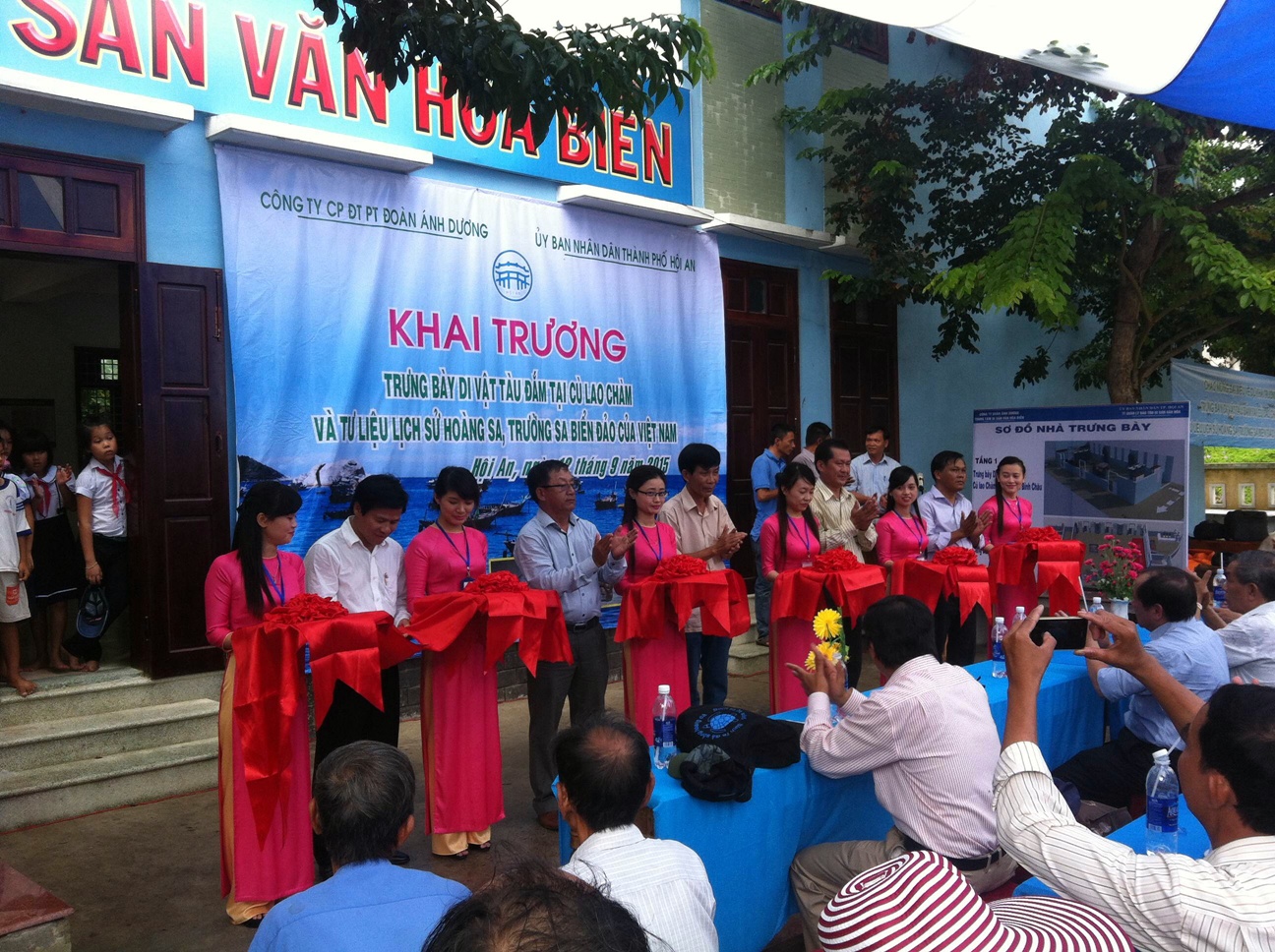 Lễ Khai trương phòng trưng bày tại Cù Lao Chàm