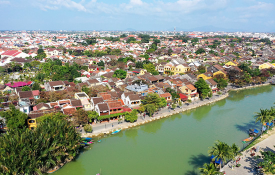 Announcement of the visiting in Hoi An Ancient Town