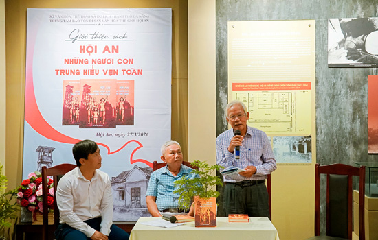 Book Launch Held for Hội An – Exemplary Sons and Daughters of Loyalty and Filial Piety
