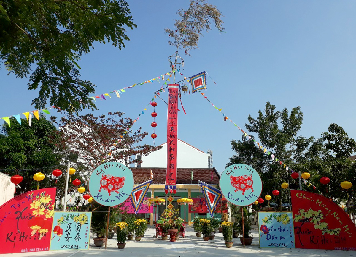 cay neu khoi pho Xuan My Tan An
